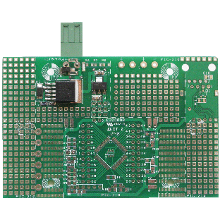 PIC-210 Prototyping Board (back)